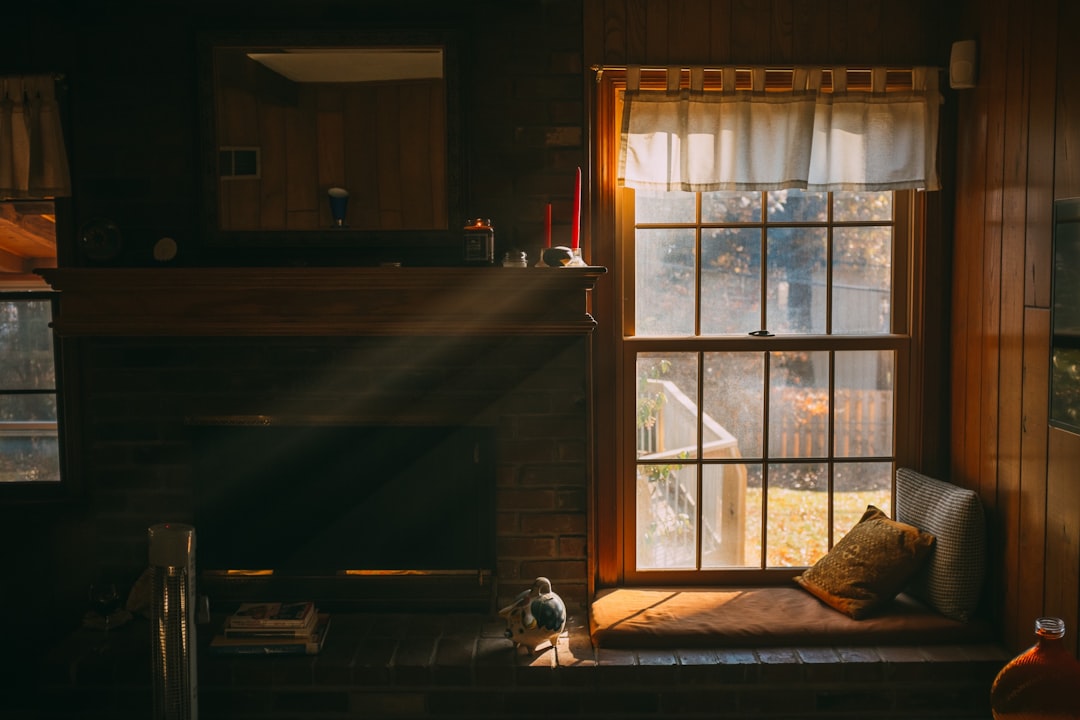 Sunshine through window